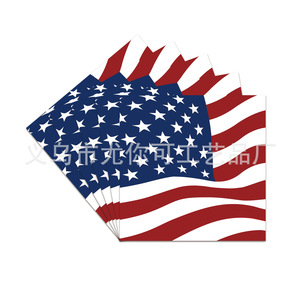 Independence Day 250th Anniversary Paper Plates Disposable Party Supplies <b>Red</b> White Blue Theme 7 Inch - Product Image 4