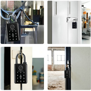 بطاقة Tuya الذكية لكلمة مرور بصمة الإصبع قفل للتطبيق <span class=keywords><strong>NFC</strong></span> مفتاح فتح مضاد للسرقة IP65 مقاوم للماء إلكتروني - Product Image 5