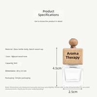 Diffuseur de parfum de luxe pour voiture avec flacon en verre de 10 ml, longue durée, élément décoratif suspendu