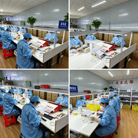 Ensemble de faux cils synthétiques européens et américains, fabriqués à la machine, en bande complète, réutilisables, effet allongeant et croisé, courbure CC