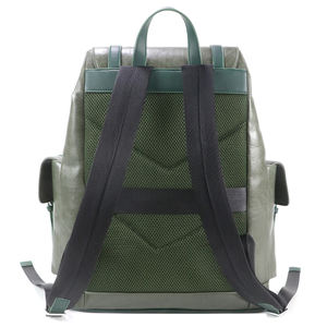 Vintage Travel <b>Backpack</b> PU Leather <b>Backpack</b> <b>Large</b> Capacity Outdoor <b>Backpack</b> Custom Logo Supplier - Product Image 5