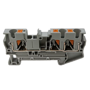 Pt2.5 PT4 khối thiết bị đầu cuối mùa xuân nạp công cụ miễn phí cài đặt cho 2.5mm ² 4mm ² dây công nghiệp kết nối điện - Product Image 2