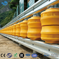 Système de barrière rotative MASH TL4 EVA PU pour autoroute, barrière de sécurité anti-collision absorbant l'énergie