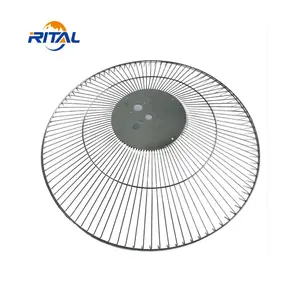 Factory wholesale customization axial fan grill mild steel wire fan grid exhaust fan net cover