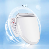 Housse de siège de toilette intelligente Bidet électrique Siège de toilette intelligent chauffant Wc Bidet Izen Siège de toilette intelligent