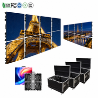 Écran LED de location 4m x 2m, système complet P2 P2.6 P2.9 pour scène intérieure, concert, mariage, événement