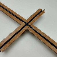 Composants de plafond en T plat blanc, acier inoxydable, acier galvanisé, barre en T pour plafond en PVC et plaques de plâtre