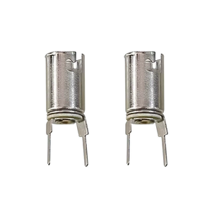 Douille de lampe HoneyFly <span class=keywords><strong>BA9S</strong></span> 36V en cuivre nickelé, douille de base pour <span class=keywords><strong>ampoule</strong></span> de navigation, adaptateur de lampe halogène de signalisation, accessoires d'éclairage - Product Image 2