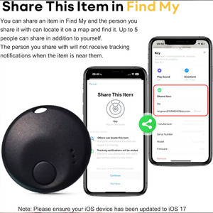 جديد IOS GPS ts Tags أداة تحديد موقع عنصر محفظة السيارة المضادة للخسارة مصنوعة من البلاستيك متوافقة مع جهاز أبل الخاص بي - Product Image 3