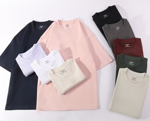 Camisetas de Alta Calidad 100% Algodón Orgánico, Tejido de Punto, Unisex, Corte Ajustado, Gruesas, con Impresión de Logotipo Personalizado, Anti-Pilling, Protección UV - Product Image 1