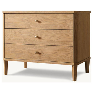DELPHINE RHMAKER FURNITURE Table de chevet moderne de luxe avec tiroir pour chambre à coucher - Product Image 2