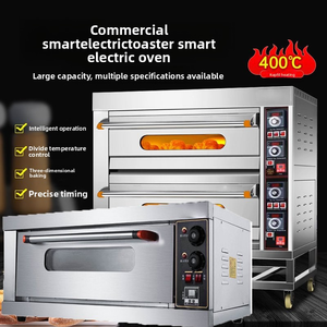 Forno Commerciale a Gas a Singolo Piano e Doppio Livello, Grande Capacità 220V, Nuovo, per Cuocere Biscotti, Pane, Pizza, Torte (da Farina) - Product Image 2