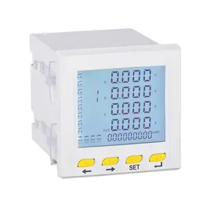 CE IEC 4 digital three phase panel volt meter Electric for low voltage dc voltmeter switch Engineering industry wholesale for switchboard