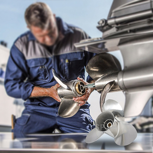 Elica Marina a 17 Denti 16 1/4"x17" 6AW-45972-20-00 in Acciaio Inox per Motore Fuoribordo Yamaha 350HP - Product Image 6