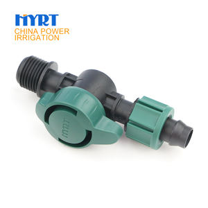 16X1/2 perlengkapan sistem irigasi benang laki-laki katup pita irigasi tetes - Product Image 3