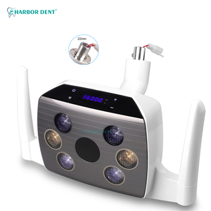 Lampada Odontoiatrica Elettrica a 6 LED, Luce Operatoria Senza Ombra con Sensore Touch, per Impianti Dentali, Cliniche Odontoiatriche, Certificata CE, Marca <span class=keywords><strong>HYG</strong></span> - Product Image 1
