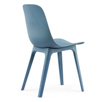 Chaise de salle à manger tulipe en plastique moderne nordique, écologique, aux couleurs vives, pour chambre et salon – Vente en gros