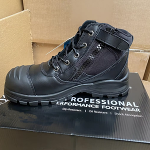 SFB66 724 Tactical <b>Hiking</b> <b>Boots</b> Men Waterproof Leather Outdoor Work <b>Boot</b> Brown High Top Durability All Seasons Wear - Product Image 5