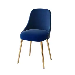 İskandinav Modern Minimalist dikdörtgen mermer masa ve sandalye kombinasyonu