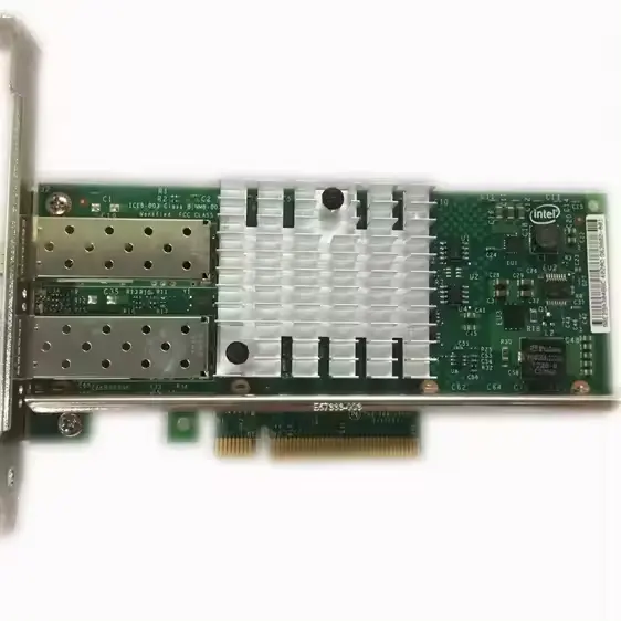 Intel X520 dp 10GB SFP + Dual Port Card mạng máy chủ PCI Express nội bộ Card không dây trong kho cho Dell