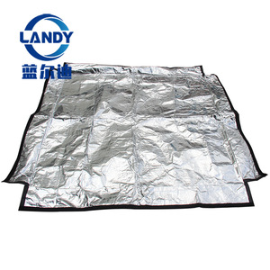 Housse de palette isolante Landy 1,1x1,1x1,3m en feuille d'aluminium pour la conservation de la chaleur et l'emballage d'exportation - Product Image 5