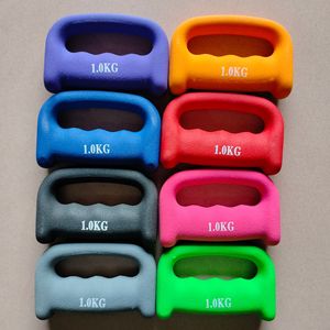 Juego de 2 mancuernas de cardio de neopreno en forma de mano Ejercicio Entrenamiento Boxeo Trotar Caminar Par de pesas libres - Product Image 4