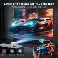 Pour Everycom YG628 projecteur Ultra Portable 4K Google GTV 1080P 600ANSI mise au point automatique Android décodage lampe à LED