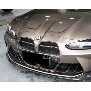 Rejillas de ventilación delanteras de fibra de carbono seca estilo R44 MHC para BMW G80 G81 M3 G82 G83 M4 - Product Image 4