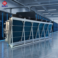 Refroidisseur à sec avec ventilateur axial AC/EC pour centre de données, refroidissement par immersion, économie d'énergie, respectueux de l'environnement, haute productivité, échangeur de chaleur