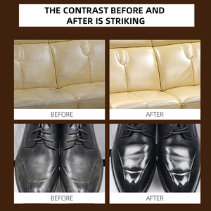 Kit d'<span class=keywords><strong>entretien</strong></span> du <span class=keywords><strong>cuir</strong></span> de qualité supérieure, ensemble de nettoyant et d'après-shampoing pour meubles, intérieurs de voiture, vêtements, chaussures, bottes, sacs, produits d'<span class=keywords><strong>entretien</strong></span> - Product Image 3
