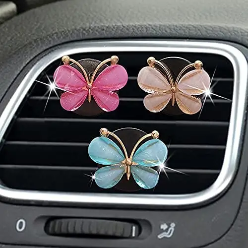 개인화된 아름다운 나비 향수 차 공기 청정제 차 부속품 공기 청정제 도매