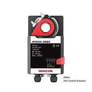 Hot bán 24V điều khiển thiết bị truyền động điện không an toàn van điều tiết Thiết bị truyền động với 2/3 điểm