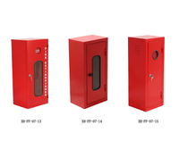 Armoire d'extinction d'incendie personnalisée Petite boîte d'équipement de lutte contre l'incendie Boîte de rangement en métal pour extincteur Armoire en acier