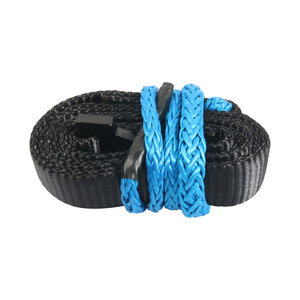 Correa de nailon plana de 50 mm con gancho de acero de 8 pulgadas para ATV, UTV, quitanieves y cabrestante - Product Image 3
