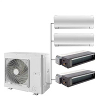 Climatiseur central multi-split VRF TCL à prix abordable, chauffage et refroidissement, 12000, 24000, 36000, 48000 Btu