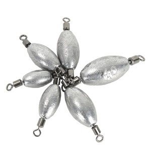Plombs de pêche Cheburashka en fer tungstène de 1g à 300g avec hameçon Drop Shot et émerillon pour la pêche au bar en eau douce et en eau salée - Product Image 1