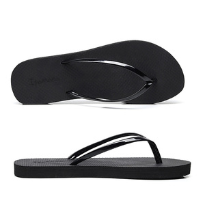 Tùy chỉnh Flip Flops dropship Dép thời trang bãi biển Ngoài trời PU da Slim Dép cao su onling kinh doanh dropshipping đại lý - Product Image 3