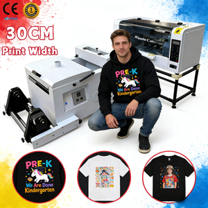 Stampante a getto d'inchiostro DTF All-in-One RC35Pro <span class=keywords><strong>A3</strong></span> da 13.8 pollici automatica per sistema di riscaldamento ad ampio raggio Multi-funzionale - Product Image 1