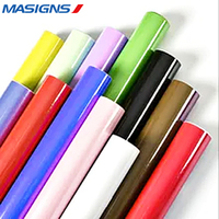 Vinyle de découpe auto-adhésif permanent brillant/mat de qualité supérieure pour traceur, autocollant de découpe couleur, écologique, résistant aux UV et à l'eau