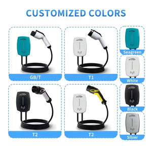Station de recharge pour véhicules électriques Zencar TUV 11 kW, type 2 GBT, chargeur domestique pour véhicules électriques, 16 A, borne murale intelligente, triphasée, avec application Wifi pour véhicules électriques - Product Image 6