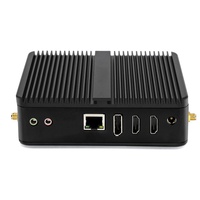 X86 Mini PC Quad Core Mini ordinateur industriel sans ventilateur Dual Lan Dual COM N100 Mini PC KIOSQUE