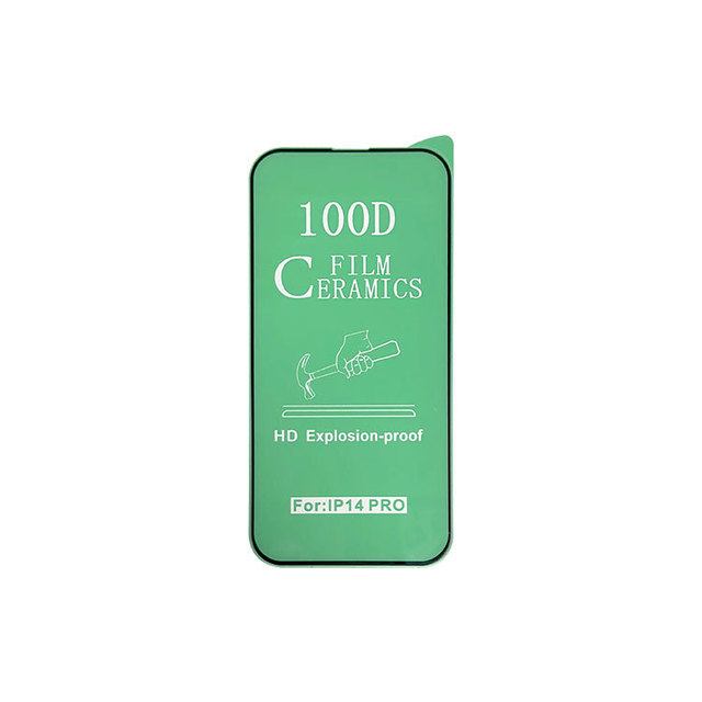 Screen Protector Mobile Phone Full Glue HD 100D Ceramic Ceramic Membrane Film for iPhone 16 15 14 13 12 11 Pro Max