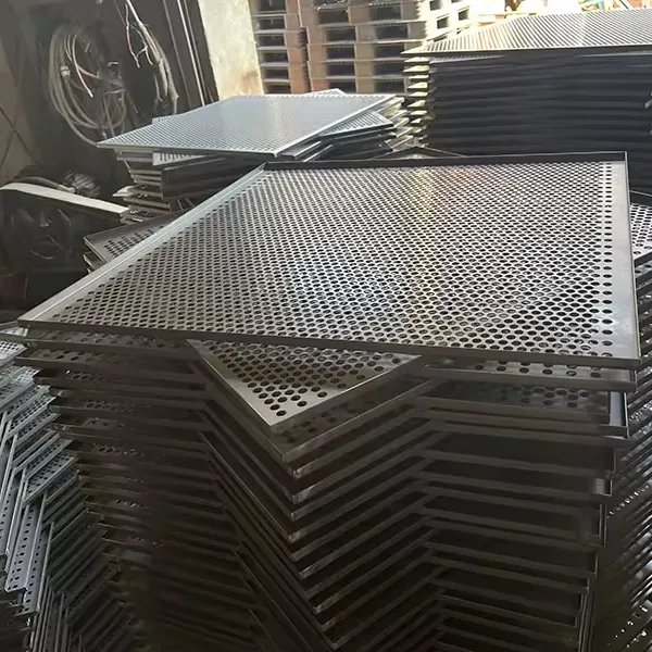 Stainless steel metal mesh perforated baking tray used for drying Drainage tray drying tray