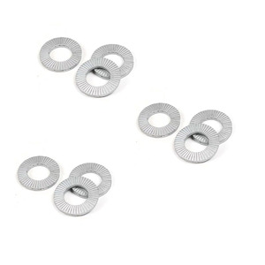 Servizio di fabbricazione di metallo rondelle coniche coniche elastiche a contatto dentato - Product Image 3