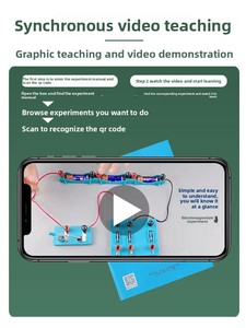 Ensemble complet <span class=keywords><strong>d</strong></span>'équipements <span class=keywords><strong>d</strong></span>'expérimentation physique pour les collèges, les lycées et les lycées professionnels ; Appareils complets couvrant les domaines de l'<span class=keywords><strong>électricité</strong></span> et de l'acoustique - Product Image 4