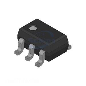 6-TSSOP, SC-88, SOT-363 MUN5136DW1T1G Transistors Electronic Chips Component Manufacturer Channel - Product Image 1
