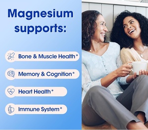 OEM Magnésio Bisglicinato 120 Cápsulas Suplemento de Absorção Máxima para Adultos Promove a Calma do Sono e a Saúde Muscular Óssea - Product Image 4