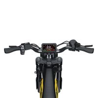 Vélo électrique VTT Fat Tire d'entrée de gamme 1500W, moteur brushless, pneus épais résistants à l'usure, pour terrains accidentés et montagnes, batterie lithium 48V