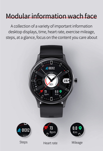 S33 สมาร์ทแบนด์ หน้าจอ TFT ตรวจวัดอัตราการเต้นของหัวใจ ติดตามการออกกำลังกาย สำหรับ <span class=keywords><strong>iPhone</strong></span> และ Android (<span class=keywords><strong>IP67</strong></span>) ควบคุมระยะไกล แจ้งเตือนสายเรียกเข้าและข้อความ - Product Image 3