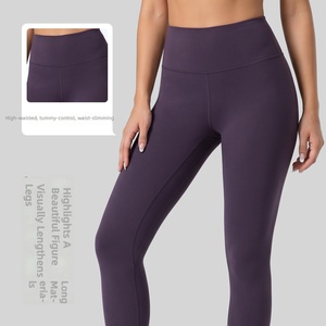 Leggings Deportivos de Yoga para Mujer, Sin Costuras, Efecto Levanta Glúteos, Cintura Alta, Elásticos, para Ejercicio al Aire Libre - Product Image 3